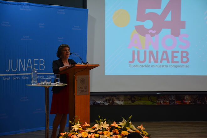 JUNAEB Bio Bío celebra sus 54 años en Santo Tomás