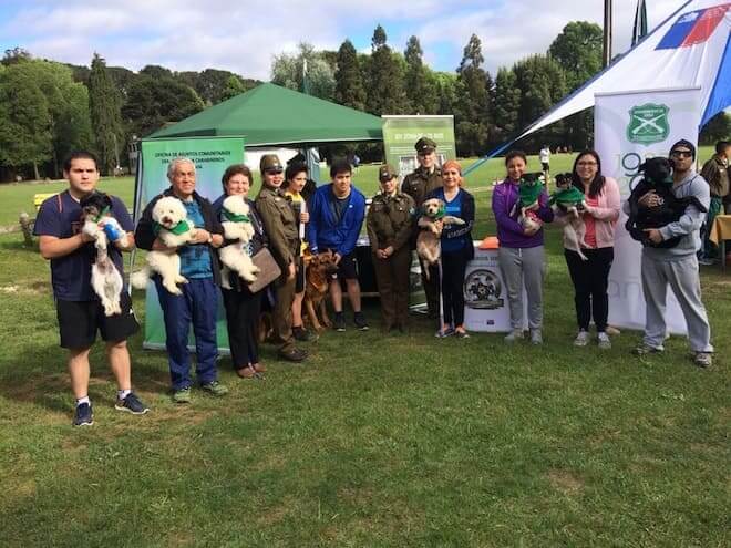 Carabineros invita a participar en caminata y corrida canina en Valdivia