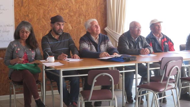 Dirigentes mapuches de Nueva Imperial recibieron capacitación sobre el Convenio 169 de la OIT