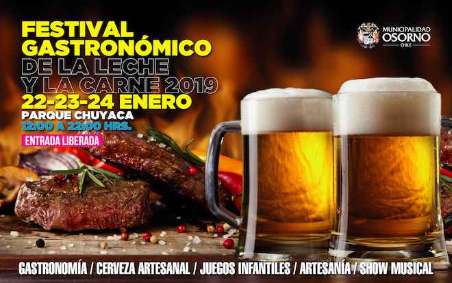 “Festival Gastronómico de la Leche y la Carne” se realizará esta semana en el Parque Chuyaca
