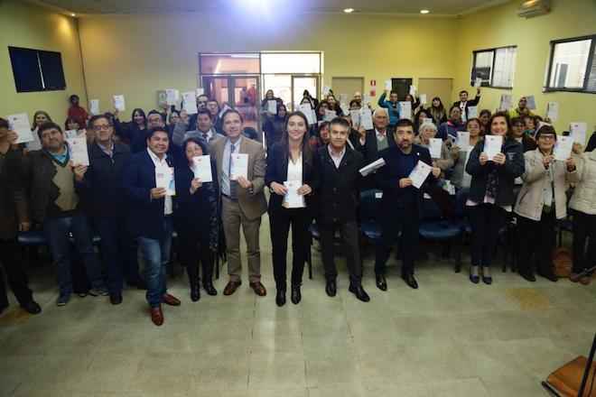 Autoridades entregaron Guía de Fondos Concursables en la Provincia de Arauco