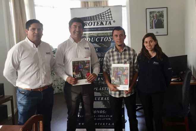 Mesa de Jóvenes Rurales de Biobío firma convenio nacional con Protekta para adquirir insumos agrícolas a mejores precios