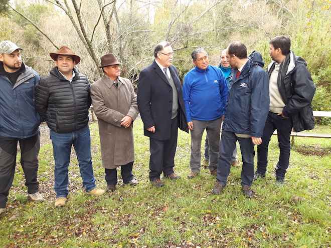 Convenio permitirá incrementar la superficie de riego y la producción agropecuaria en predios mapuches de La Araucanía