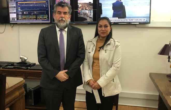 Diputada Muñoz (RN) se reúne con subsecretario Ubilla por crisis migratoria