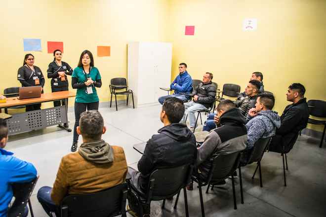 Internos del Centro Penitenciario de Concepción reciben capacitación de la UST