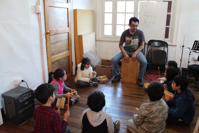 Con gran éxito comenzó “Imagina tu música": talleres formativos para niños y jóvenes de Valdivia en CasaMúsica