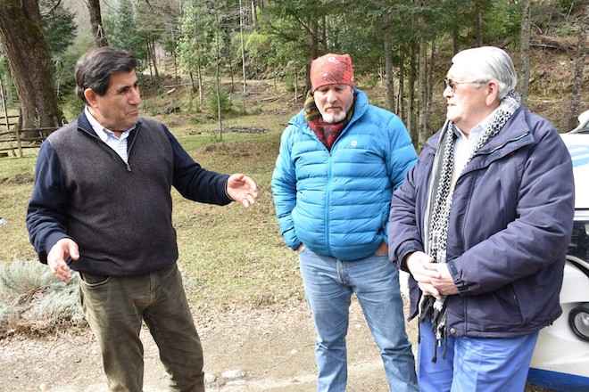 Ministro Aldana lidera diligencias para encontrar restos de detenido desaparecido en Mulchén