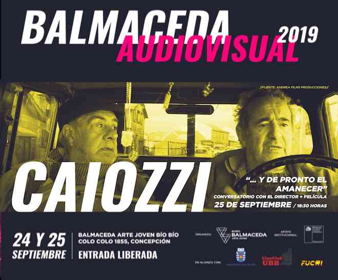 Décima versión de Balmaceda Audiovisual trae a Silvio Caiozzi a Concepción