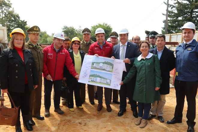 Inician construcción del nuevo edificio que albergará la 1era Comisaría de Arauco