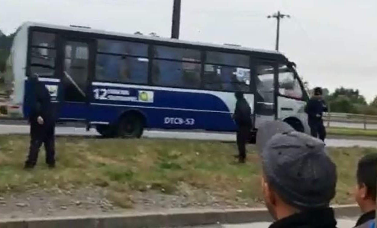 Seremi de Transportes presenta denuncia por daños a buses del transporte público en la Región del Biobío