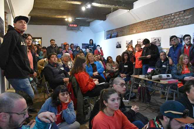 Cabildo ciudadano realizado en Punta Arenas congregó a un centenar de personas en el Espacio Comunitario La Idea