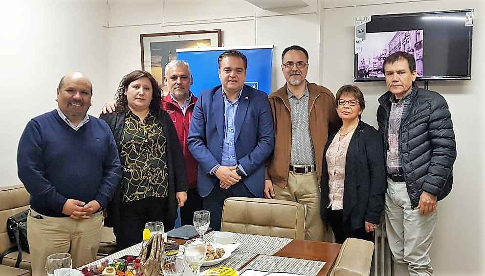 Intendente Giacaman en reunión con directiva de la Cámara de Comercio de Concepción: «No están solos, nuestro Gobierno no los abandonará»