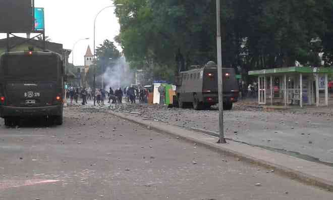 Gremios condenan actos vandálicos en Temuco y llaman a respetar a los pequeños comerciantes