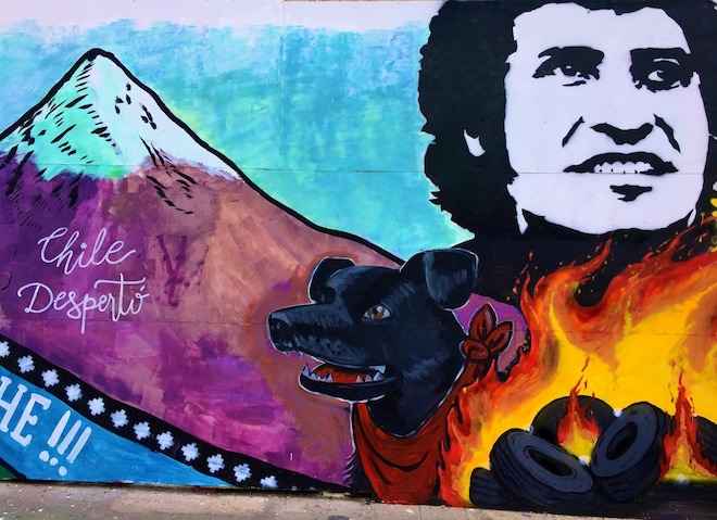 Mural no autorizado en obras de mall Paseo Valdivia: Grupo Pasmar respetará su “valor artístico”