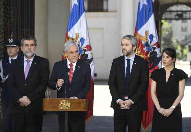 Presidente Piñera anuncia acciones para resguardar el orden público y proteger la seguridad ciudadana