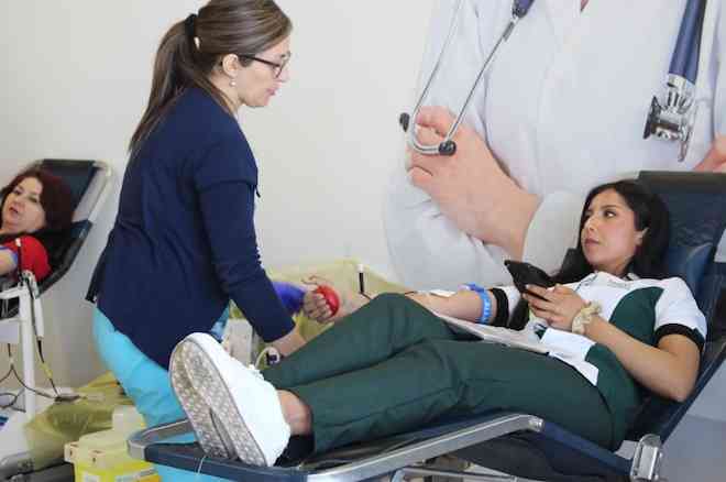 Comunidad de Santo Tomas Valdivia participó de campaña de donación de sangre