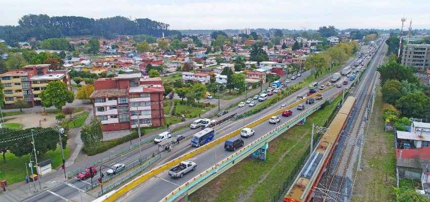 Realizan obras de conservación de corredor de transporte público en San Pedro la Paz