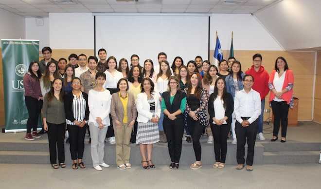 Carreras de Salud de UST Valdivia se reúnen con nuevos estudiantes 2020