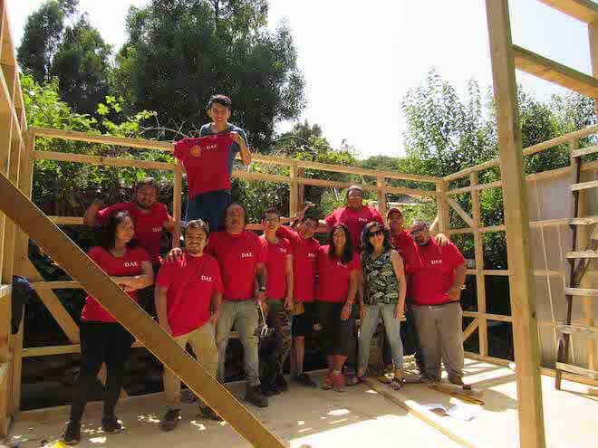 Estudiantes de Santo Tomas de Valdivia y Temuco realizan voluntariado de verano