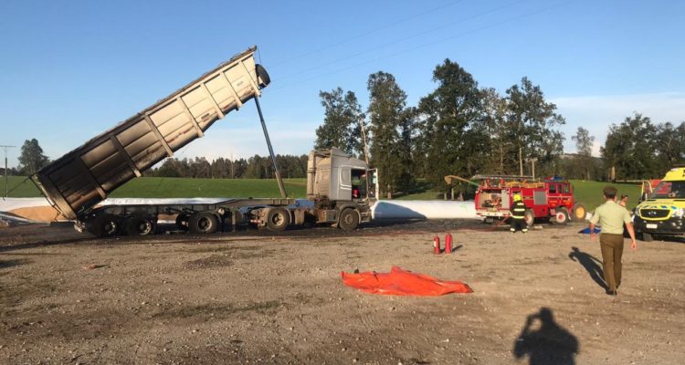 4 empresas estaban ocupadas de la faena en la empresa Agrícola Marafra donde resultaron muertos dos trabajadores