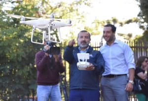 Sence Biobío lanzó el primer curso de conducción de dron en el país