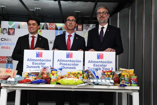 Suspensión de clases a escala nacional: Mineduc repartirá canastas de alimentación a estudiantes