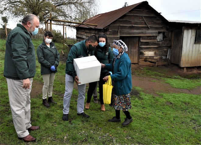 Municipio de Temuco entrega ayudas sociales a adultos mayores de la comuna