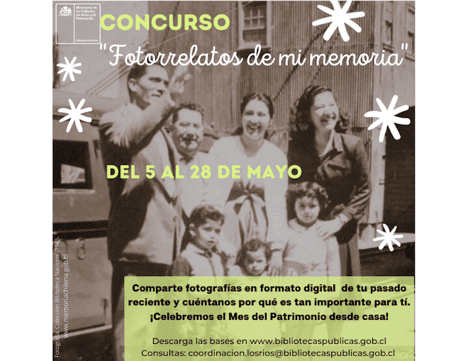 Invitan a participar en el concurso “Fotorrelatos de mi memoria” en la región de Los Ríos