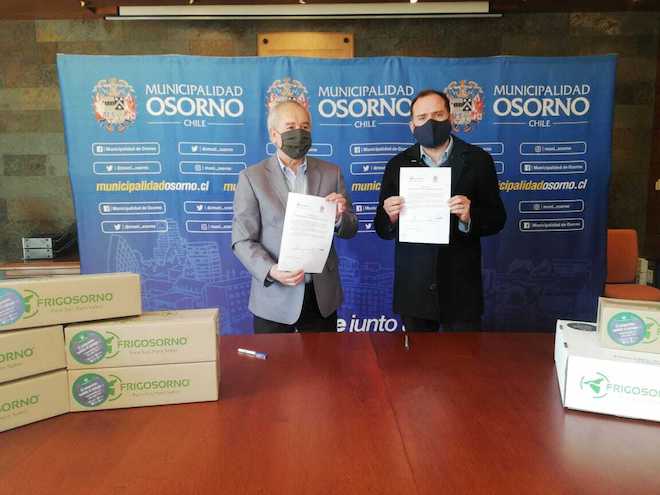 Más de 900 kilos de hamburguesas serán entregados a comedores comunitarios en Osorno