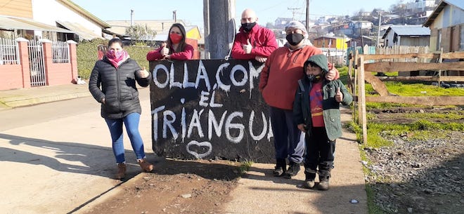 Seremi de Bienes Nacionales y Agricultura entregan donación de alimentos a seis ollas comunes de Temuco