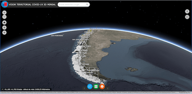 Visor Territorial Covid 19 Abierto A La Ciudadania Incluira Informacion De Contagios Por Kilometro Cuadrado En Todo Chile Sur Actual