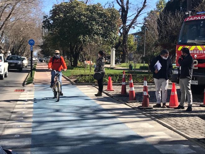 Los Ángeles se convierte en la comuna con más ciclovías de la Región del Biobío