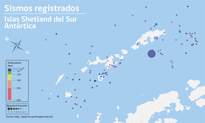 Sismos en Antártica se perciben desde el fin de semana pasado: descartan riesgo de tsunami