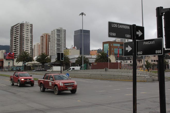 Habilitan semáforos de la rotonda Paicaví destruidos tras estallido social de octubre en Concepción