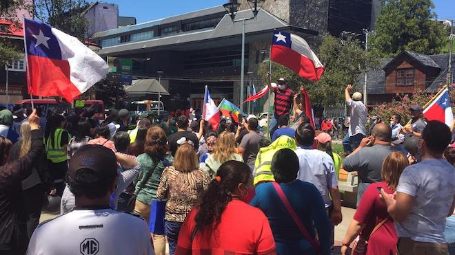 Alcalde solicita "mantener el orden público" tras manifestación en rechazo a cuarentena por covid-19 en Los Muermos