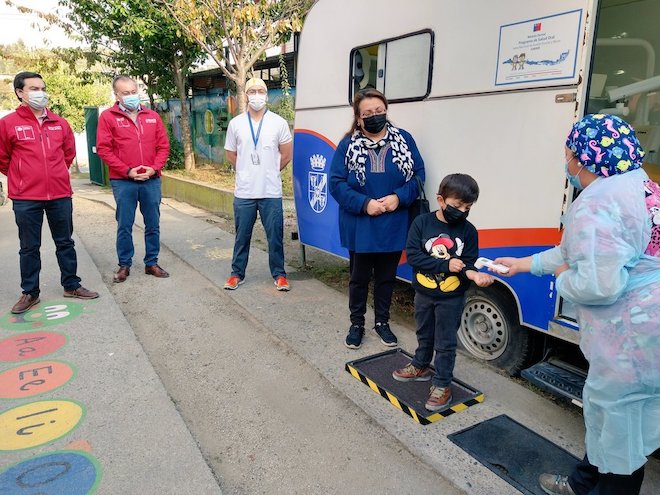 En Biobío se inicia funcionamiento de módulos de salud Junaeb