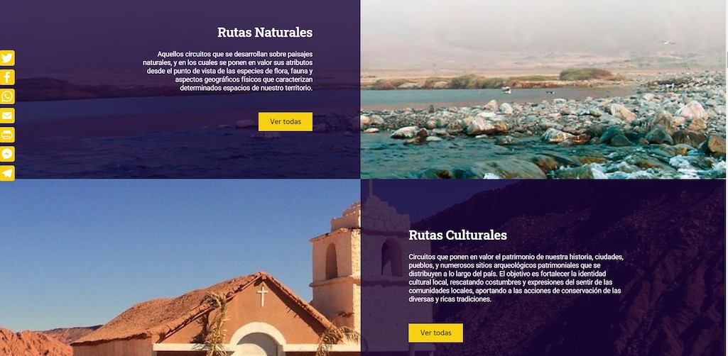 Ministerio de Bienes Nacionales lanza plataforma de Rutas Patrimoniales a lo largo de Chile