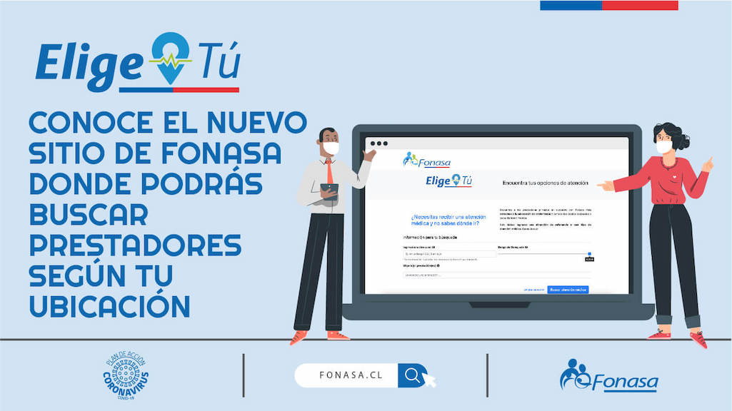 Fonasa presenta a sus usuarios buscador de prestadores en línea