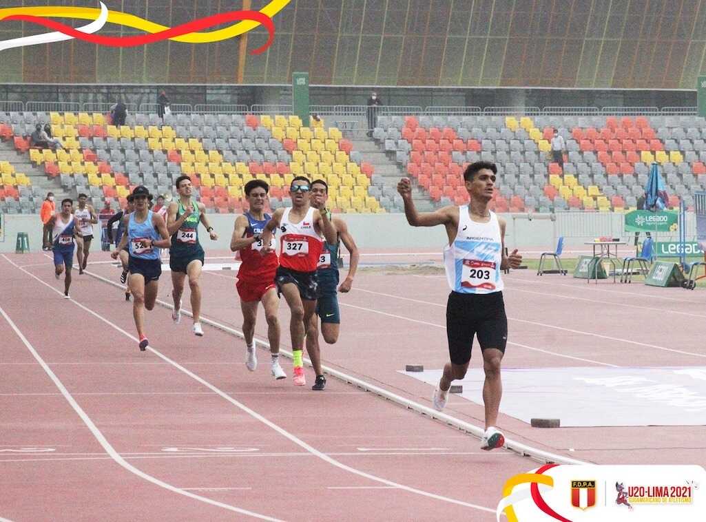 Brayan Jara logró medalla de plata en Sudamericano U20