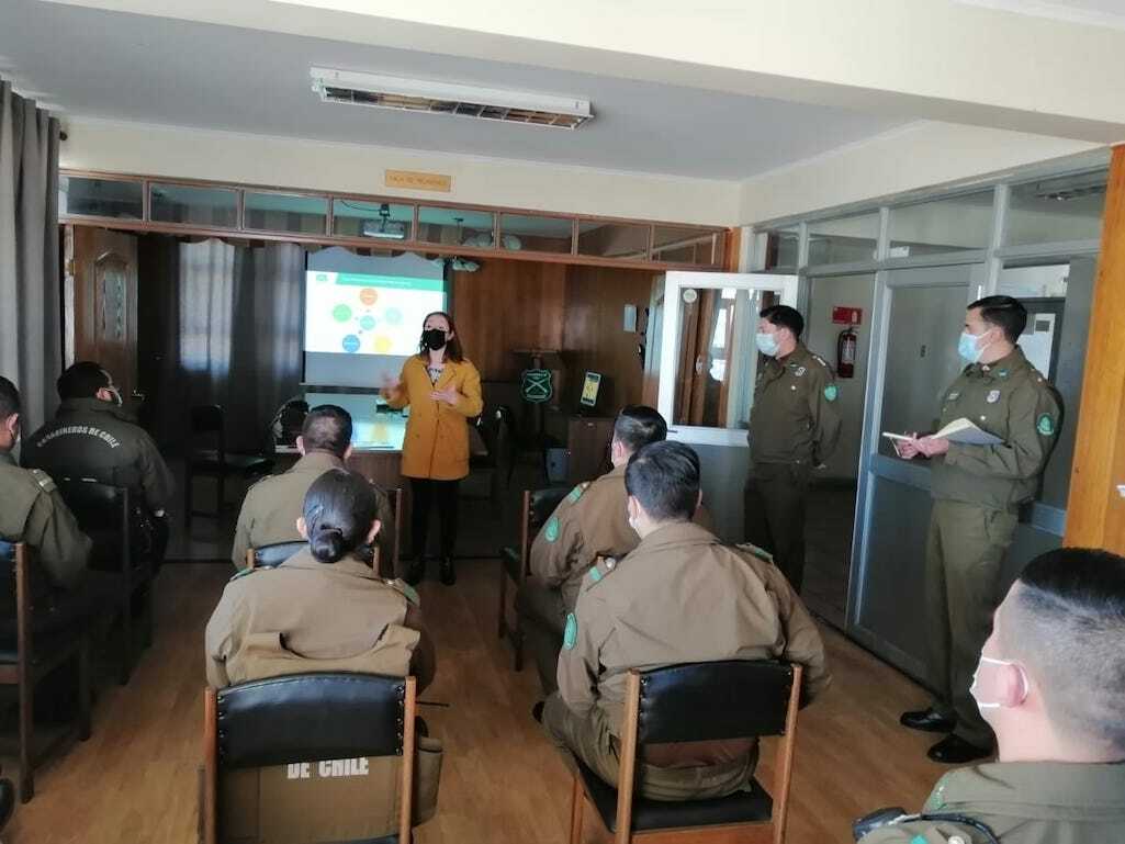 La Dirección Nacional de Derechos Humanos de Carabineros inició jornadas de capacitación a funcionarios de la Octava Zona Bío Bío