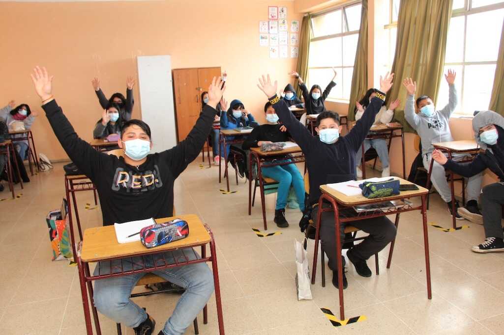Talcahuano concreta retorno presencial a clases con alumnos de 7mo y 8vo