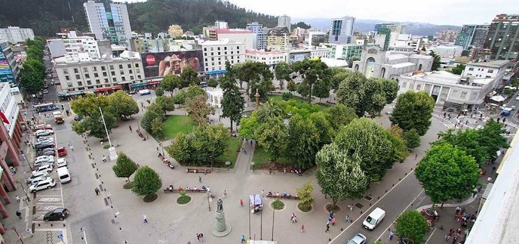 Reparación de daños en Plaza Independencia de Concepción tras estallido social supera los $ 800 millones