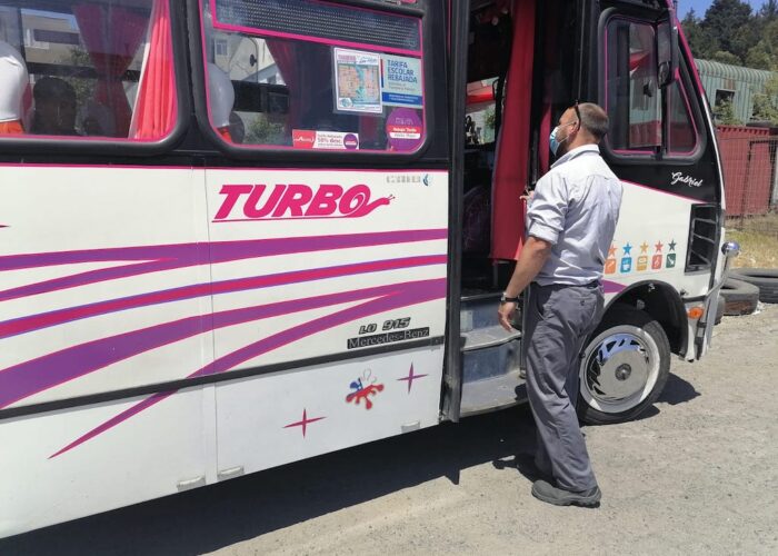 Documentación falsificada de transporte público y conductor detecta fiscalización en ruta Lota – Concepción – Arauco  