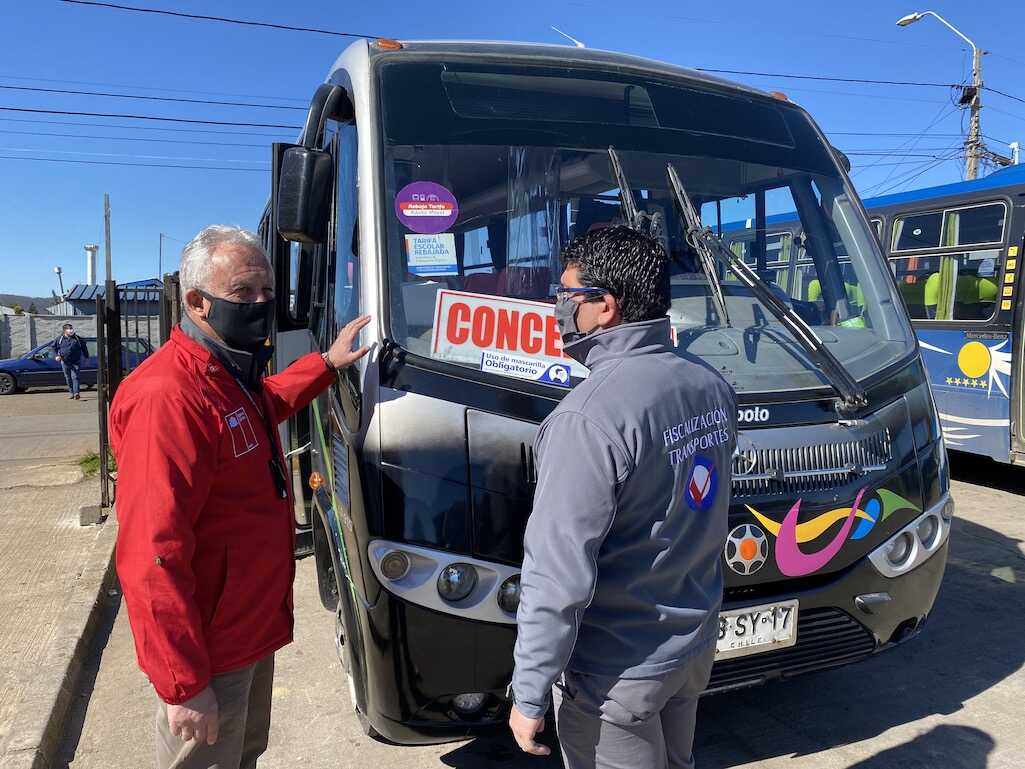 Contraloría tomó razón de nueva zona de servicio de transporte público Tomé - Concepción