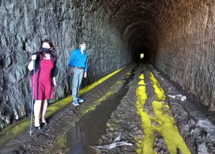 Tomé busca recuperar sus tres túneles como atractivo turístico y patrimonial