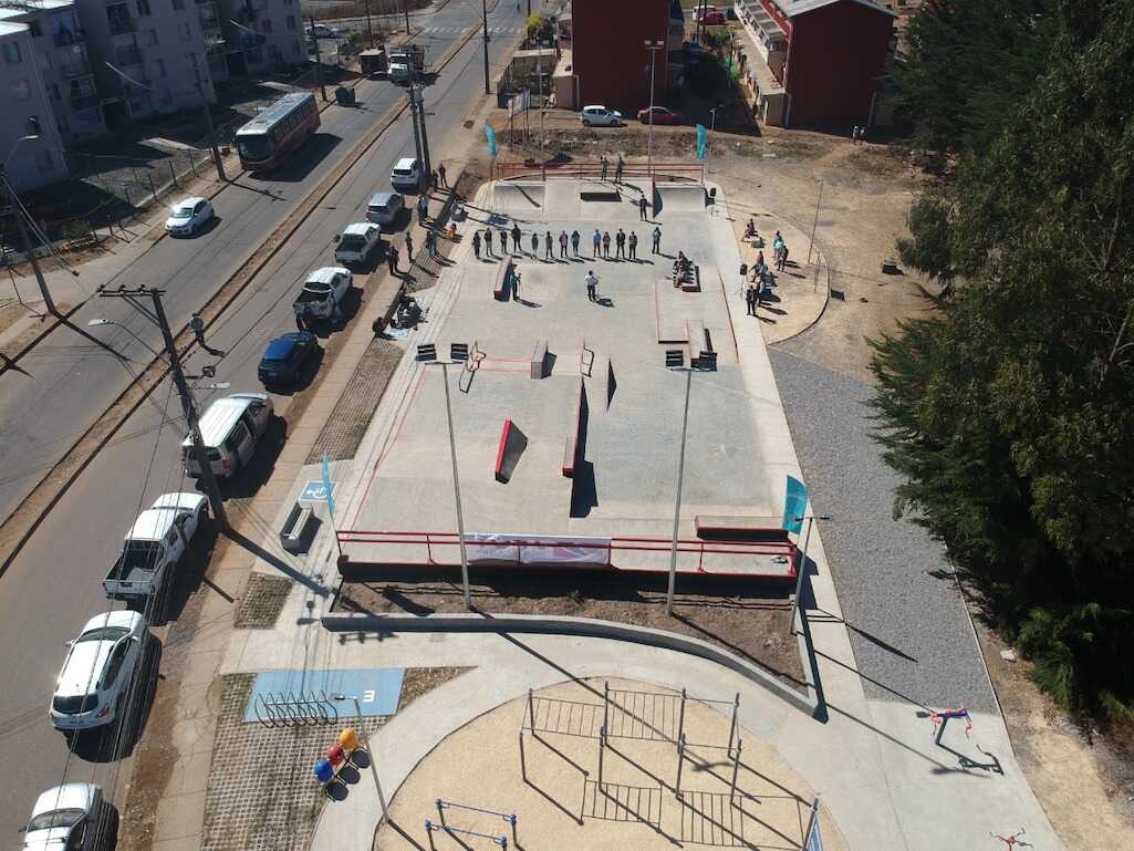 Talcahuano inaugura su primer skatepark en Centinela