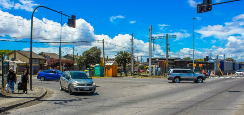 Dos cruces ferroviarios desnivelados mejorarán la seguridad y el tránsito en San Pedro de la Paz