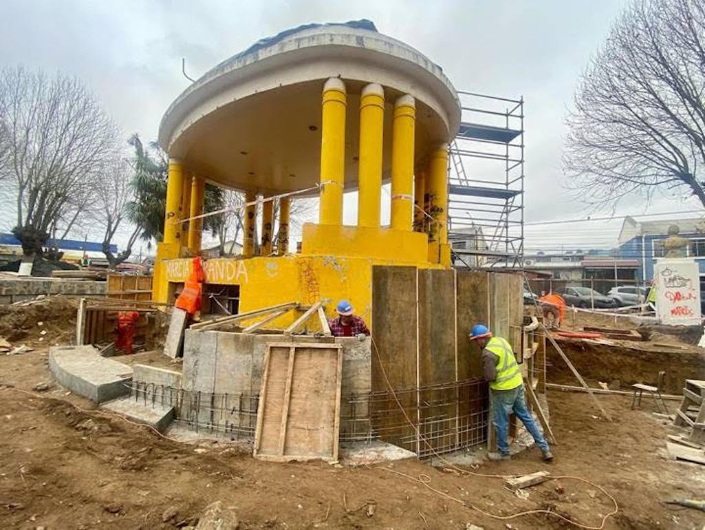 Identidad local minera y arquitectónica recuperará nuevo diseño de la plaza de Lota