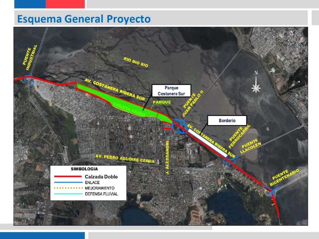 Gobierno Regional constituye directorio de proyecto Costanera Sur de San Pedro de la Paz