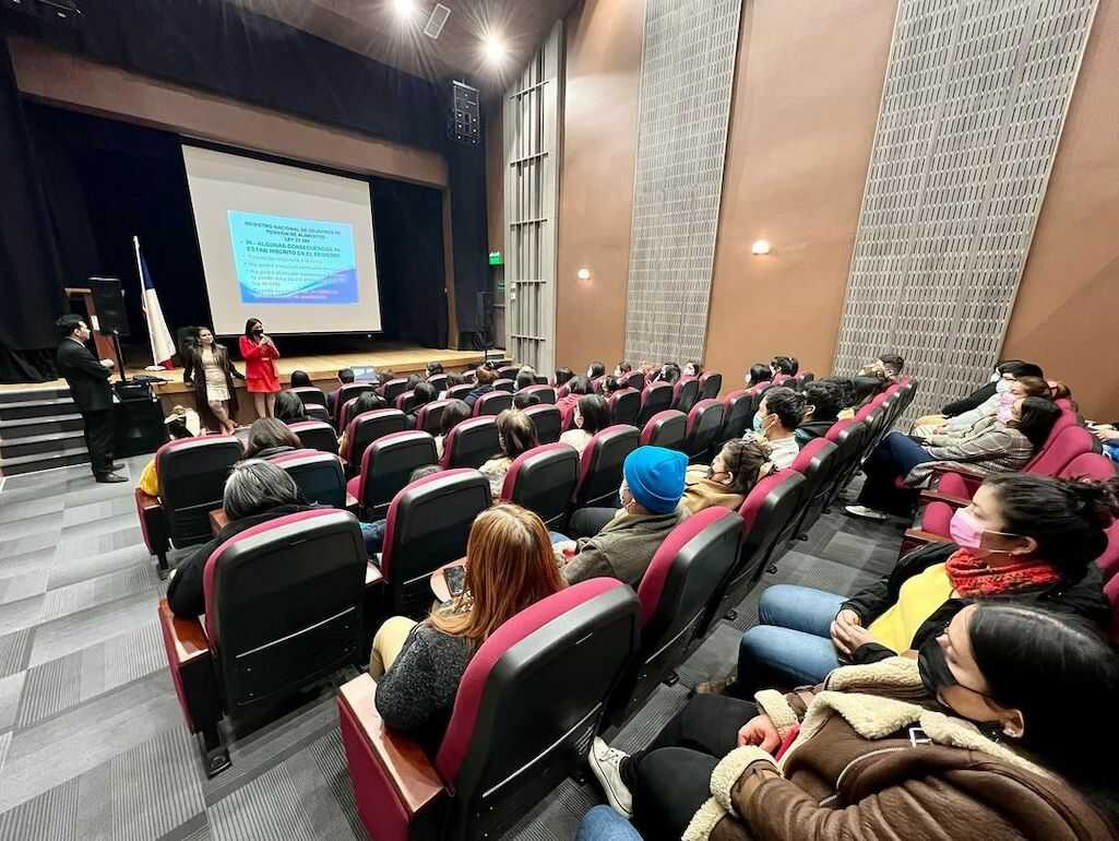 En Santa Juana inician gira regional para promover la nueva ley de pensión de alimentos